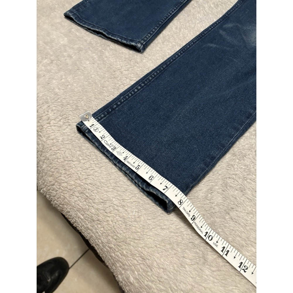 Levi's 514 Mens Size 32x34 Slim Straight Denim Blue Jeans Pants Stretch Pockets - Picture 4 of 9
